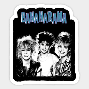 Bananarama Band Sticker